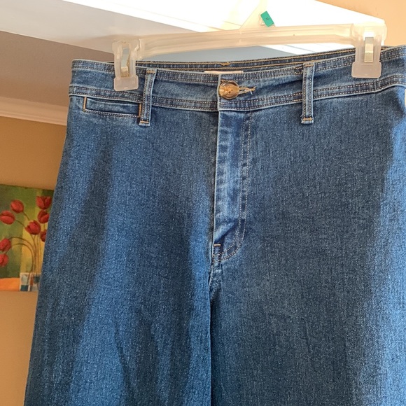 Wide leg crop jeans, great condition - Picture 2 of 4